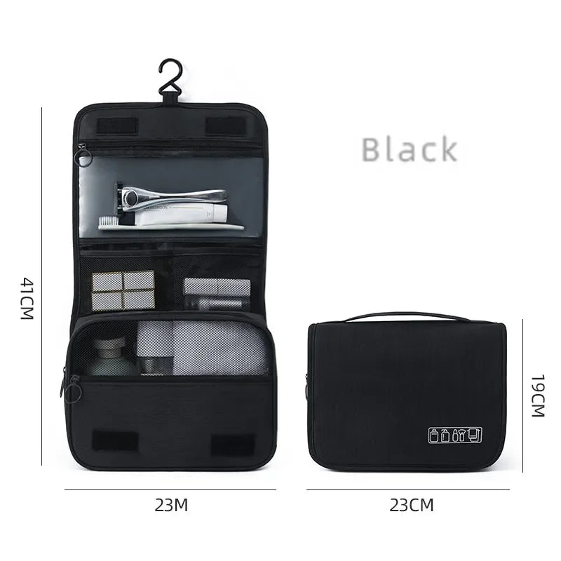 Waterproof Hanging Toiletry Bag Travel Cosmetic Organizer