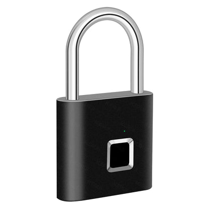 Smart Fingerprint Padlock Waterproof Keyless Rechargeable Security Lock