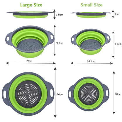 Folding Colander Strainer Basket