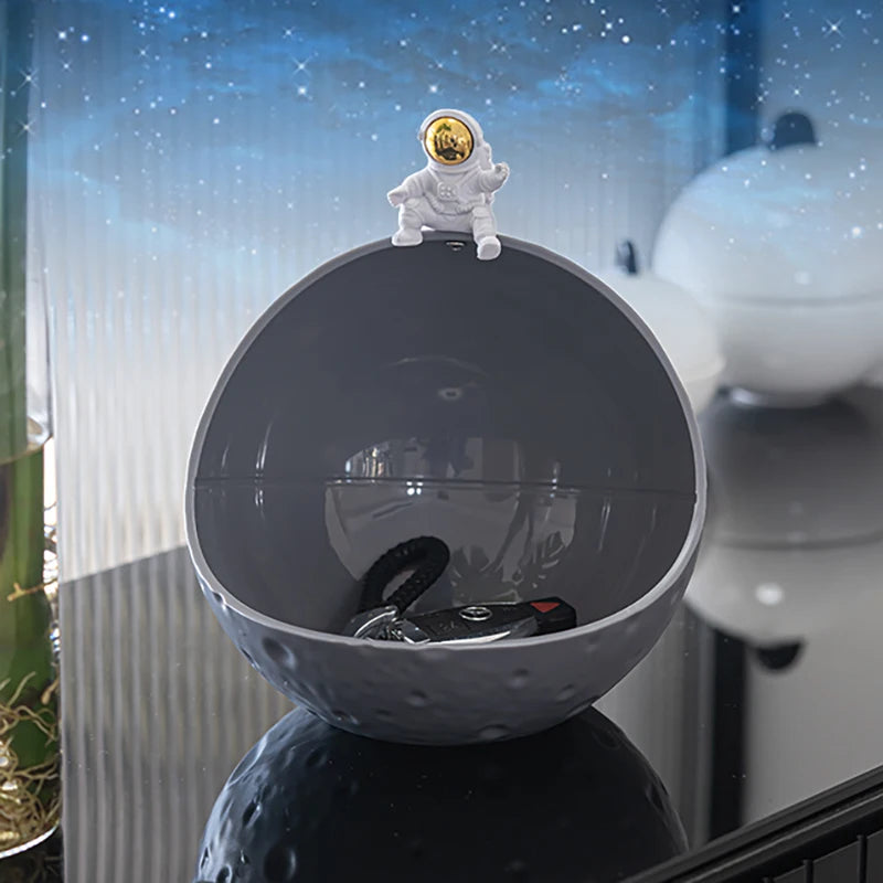 Astronaut Storage Box Moon Key Holder Organizer