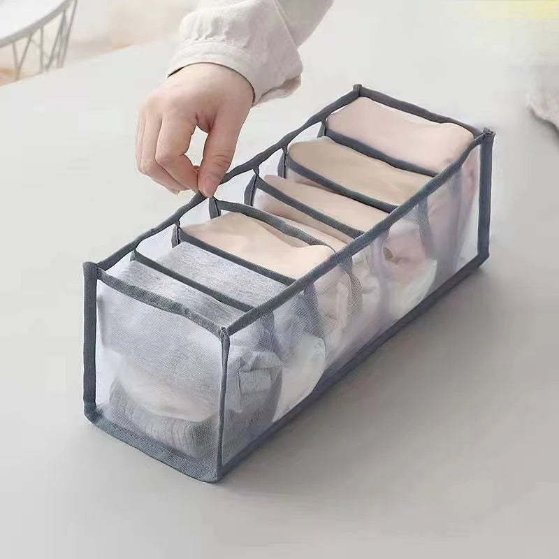 Underwear Organizer Drawer Box Multi Compartments Storage