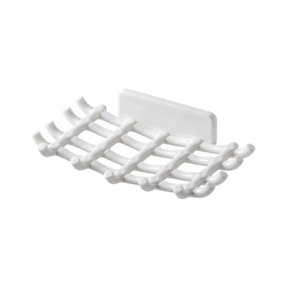 Wall Mounted Soap Dish Drainage Bathroom Shelf