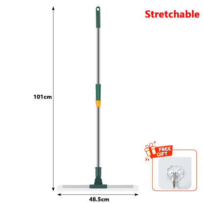 Silicone Scraper Broom Squeegee Floor Glass Cleaner