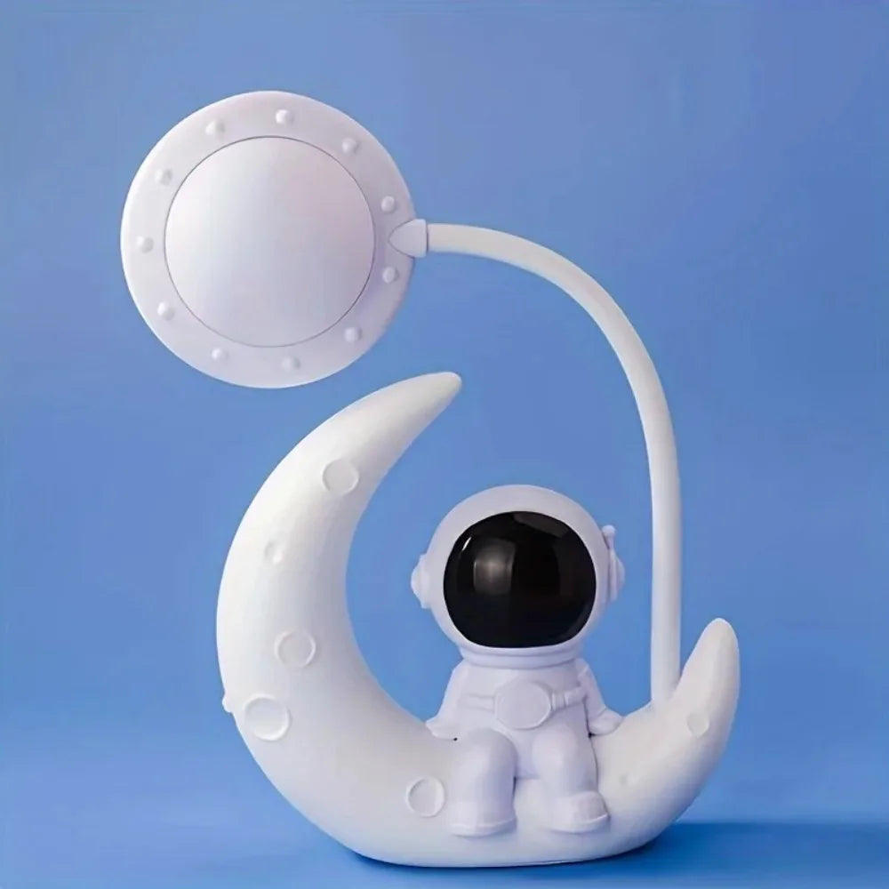 Moon Astronaut LED Night Light Desk Lamp