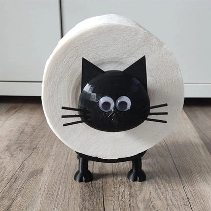 Cute 3D Raccoon Toilet Paper Holder