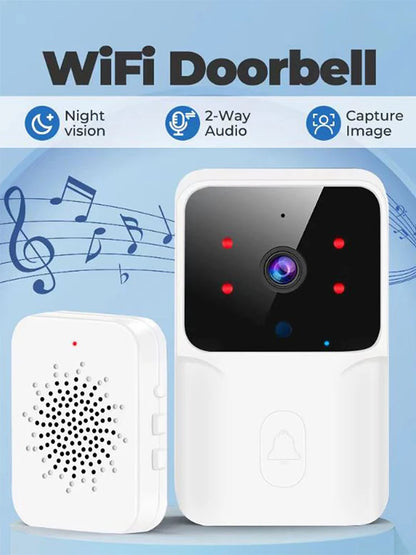 WiFi Video Doorbell HD Night Vision Intercom