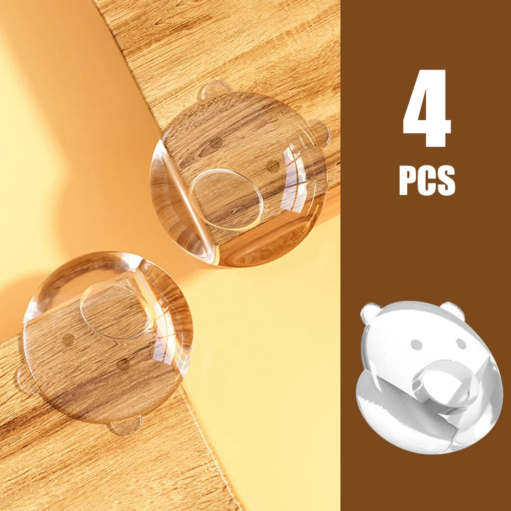 Clear Furniture Corner Protectors Child Safety Guards
