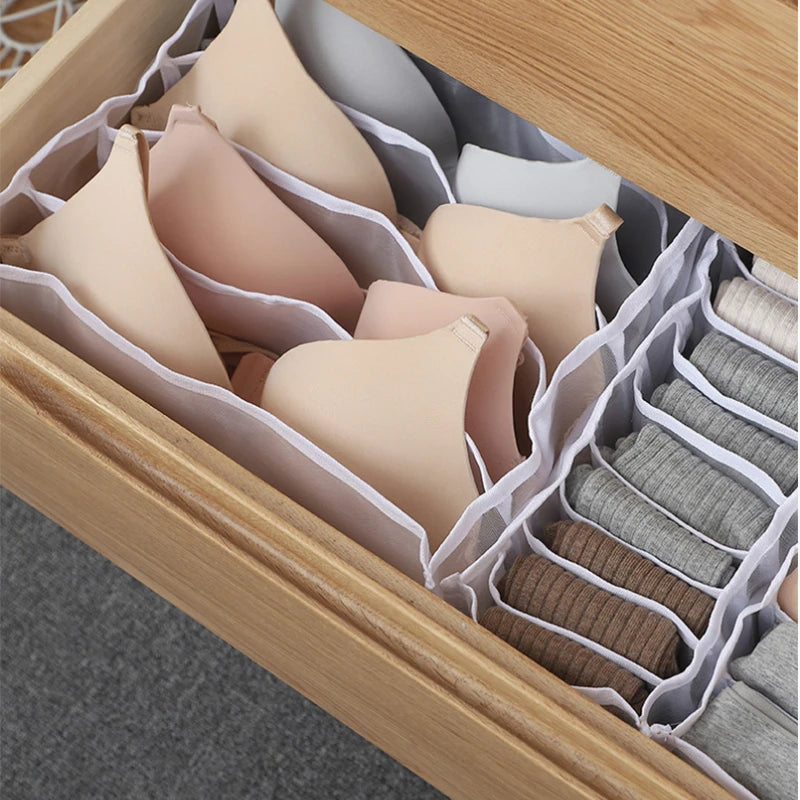 Underwear Organizer Drawer Box Multi Compartments Storage