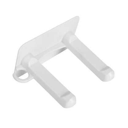 Wall Mounted Hair Dryer Holder Stainless Steel No Drill Organizer