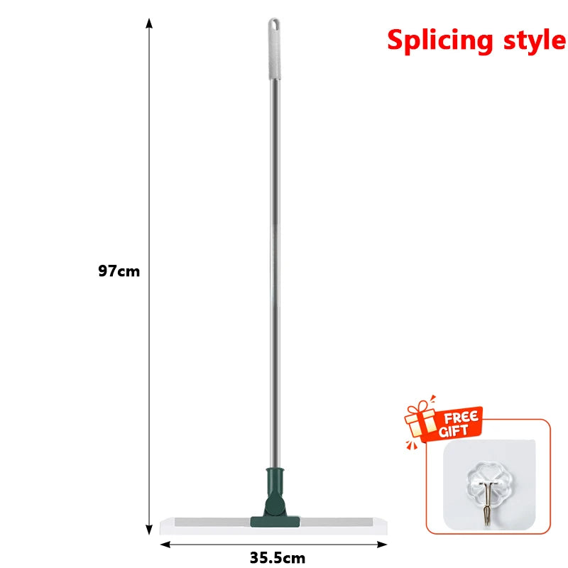 Silicone Scraper Broom Squeegee Floor Glass Cleaner