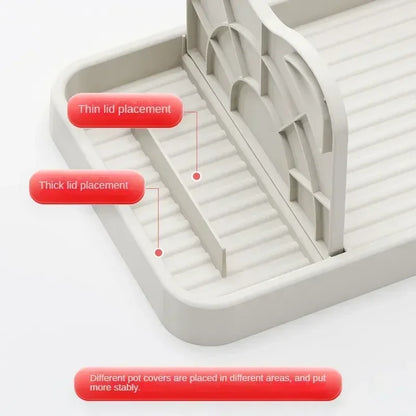 Multifunction Pot Lid Holder Spoon Rest Rack