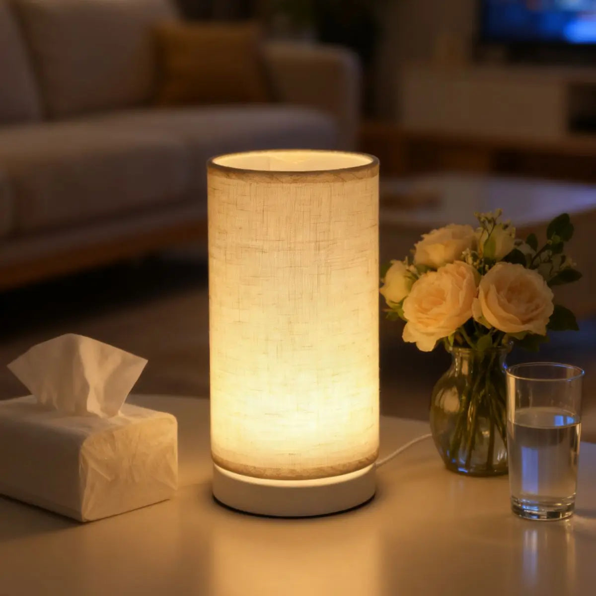 Nordic Fabric Table Lamp