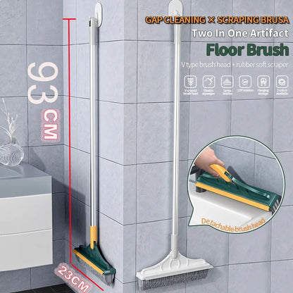 3-in-1 Cleaning Brush Long Handle Floor Scrubber