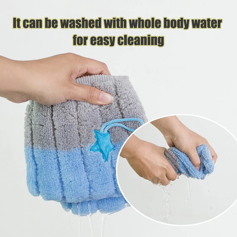 Portable Knitted Toilet Seat Cover Thick Warm Washable Universal Fit