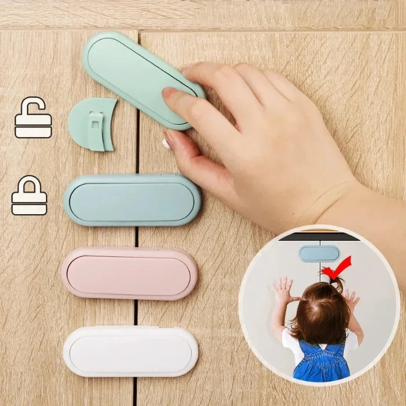 Baby Safety Cabinet Lock Invisible Drawer Latch