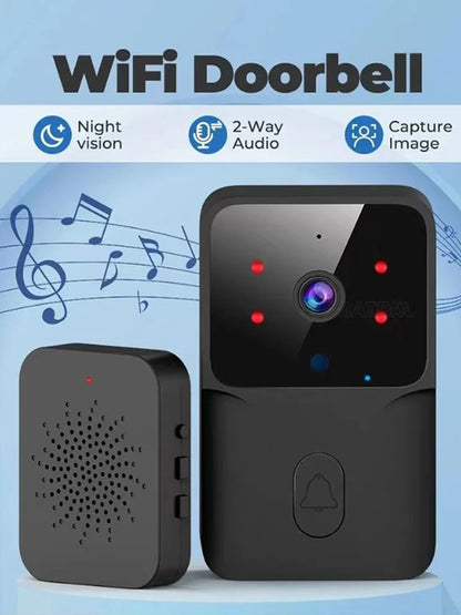 WiFi Video Doorbell HD Night Vision Intercom