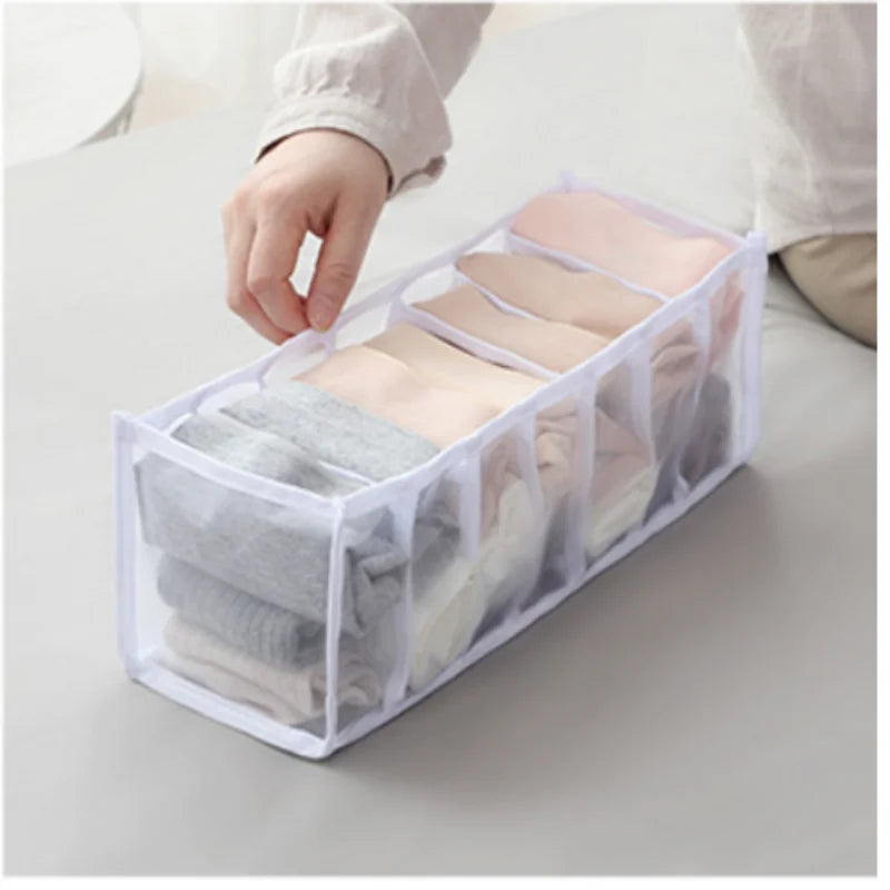 Underwear Organizer Drawer Box Multi Compartments Storage
