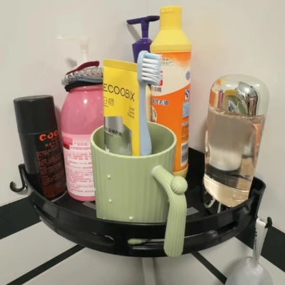 No Drill Shower Shelf Strong Adhesive Bathroom Organizer Rack Waterproof