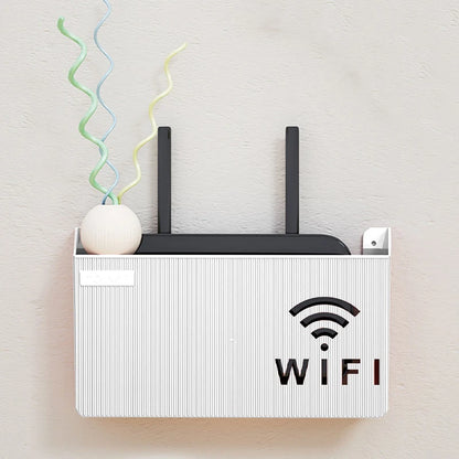 Router Storage Rack TV Set Top Organizer Box
