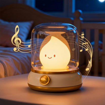 LED Flameless Candle White Noise Dimmable Nightlight