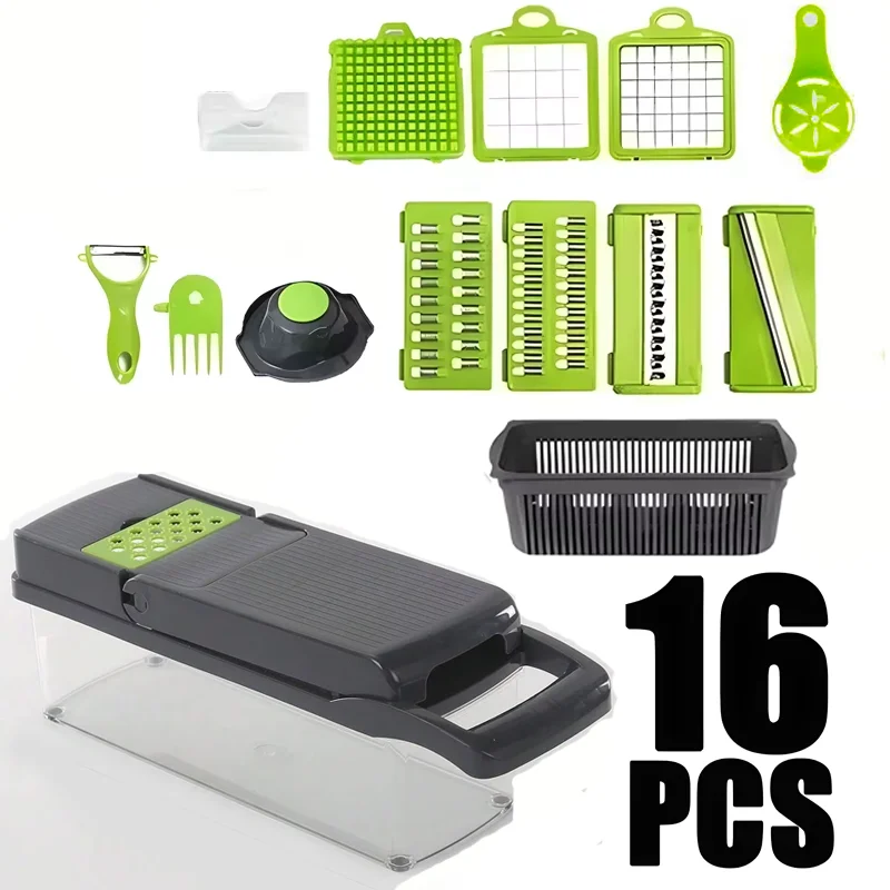 16-Piece Vegetable Chopper