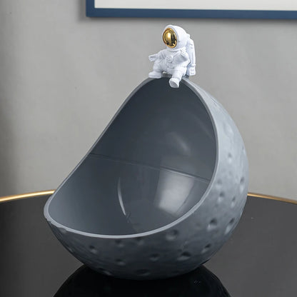 Astronaut Storage Box Moon Key Holder Organizer