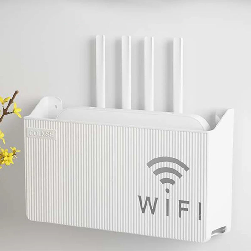 Router Storage Rack TV Set Top Organizer Box