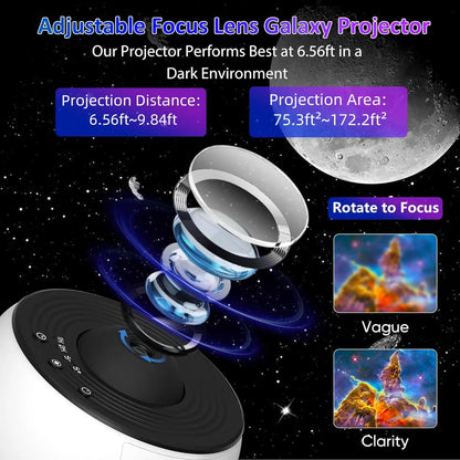 Galaxy Star Projector Night Light