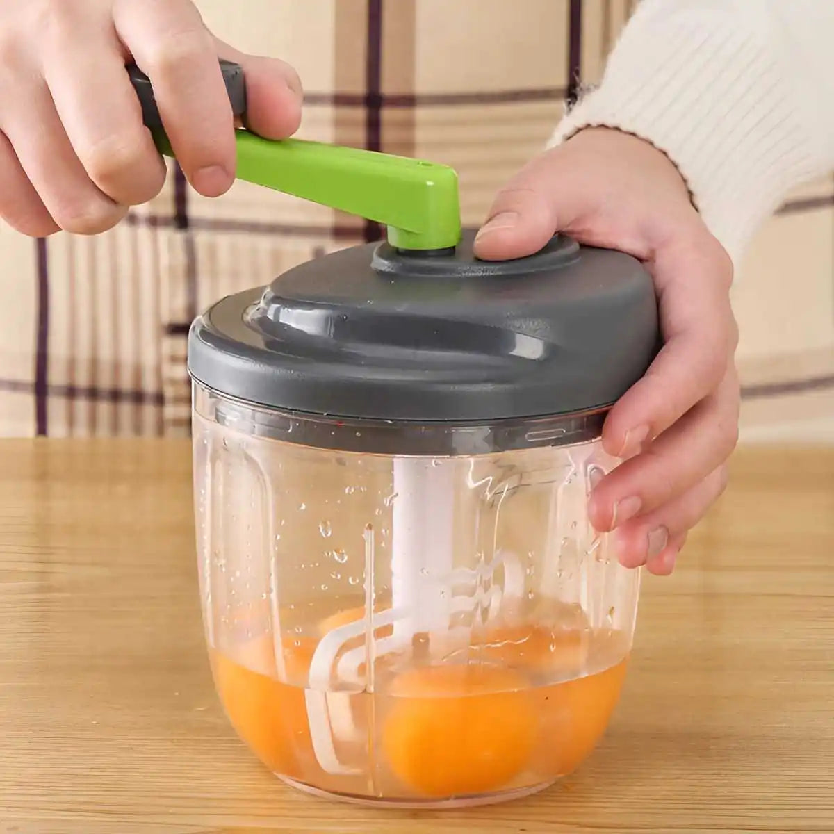 Manual Meat Mincer Garlic Chopper