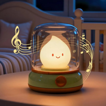 LED Flameless Candle White Noise Dimmable Nightlight