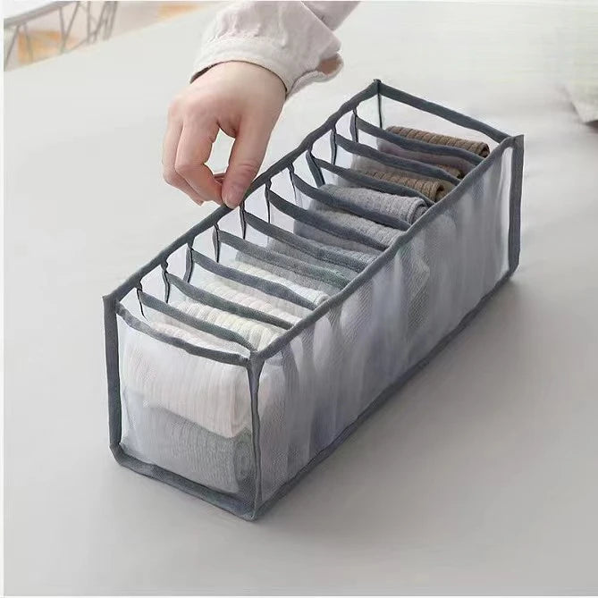 Underwear Organizer Drawer Box Multi Compartments Storage