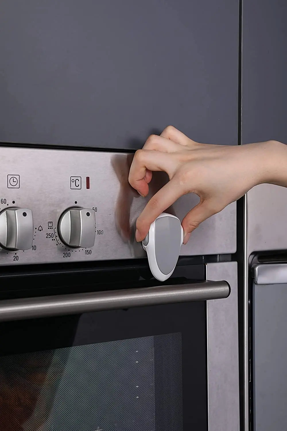 Baby Safety Oven Lock Child Cabinet Door Protector
