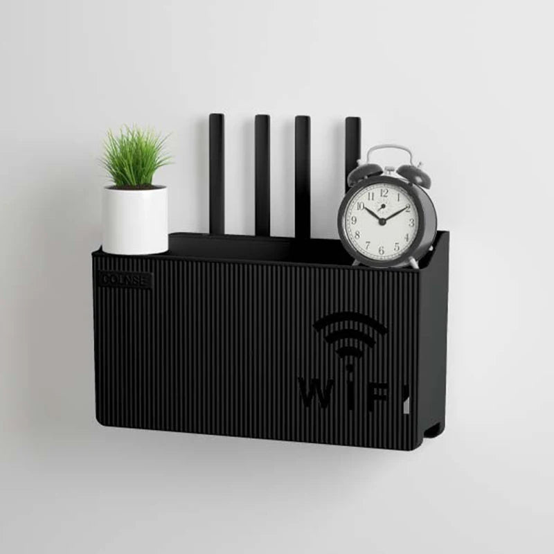 Router Storage Rack TV Set Top Organizer Box