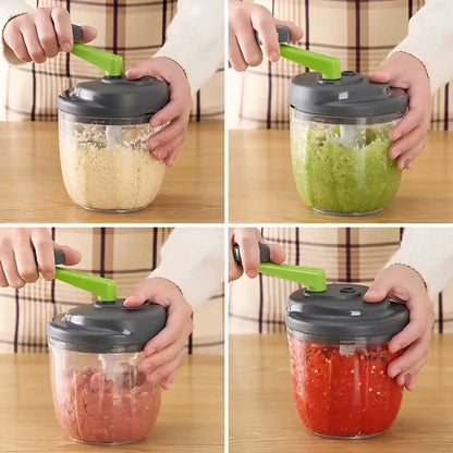 Manual Meat Mincer Garlic Chopper