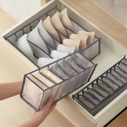 Underwear Organizer Drawer Box Multi Compartments Storage