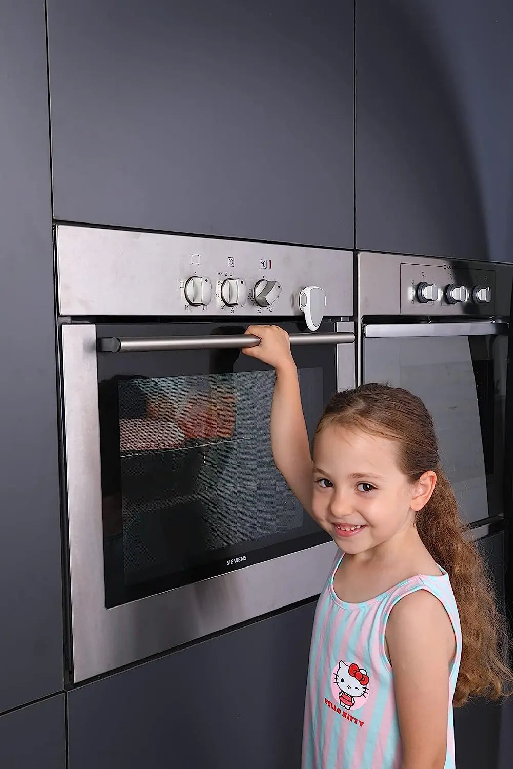Baby Safety Oven Lock Child Cabinet Door Protector