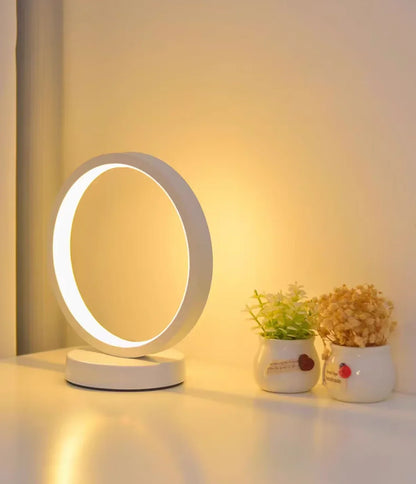 Modern LED Ring Table Lamp