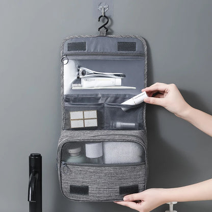 Waterproof Hanging Toiletry Bag Travel Cosmetic Organizer