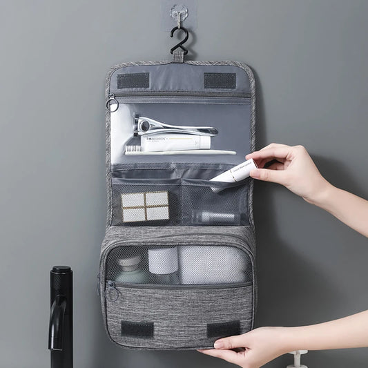 Waterproof Hanging Toiletry Bag Travel Cosmetic Organizer