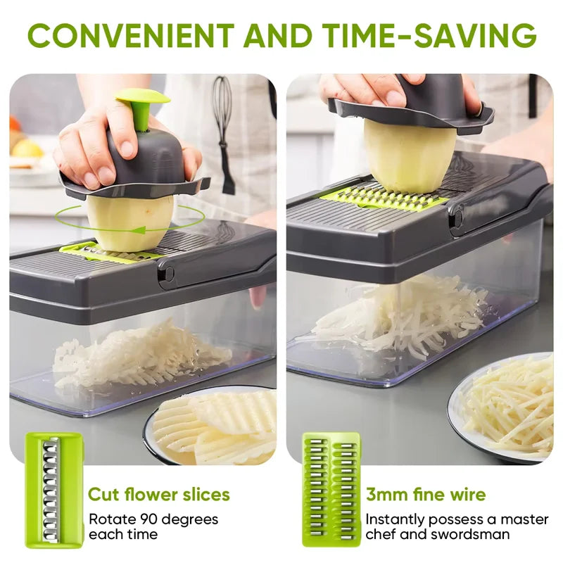 16-Piece Vegetable Chopper