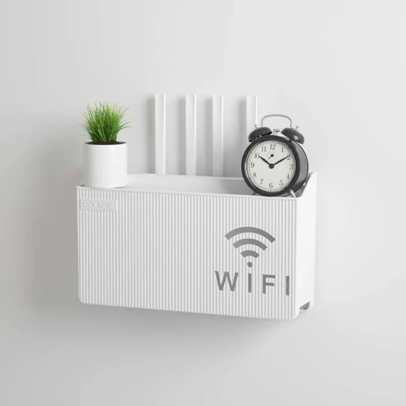 Router Storage Rack TV Set Top Organizer Box