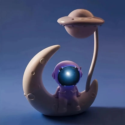 Moon Astronaut LED Night Light Desk Lamp