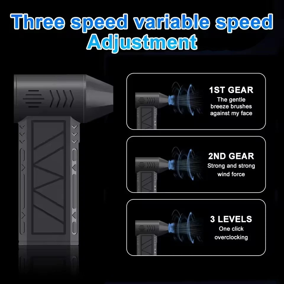 Mini Turbo Jet Fan 130000RPM Electric Air Duster