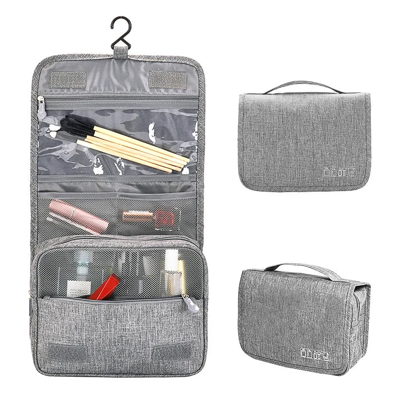 Waterproof Hanging Toiletry Bag Travel Cosmetic Organizer