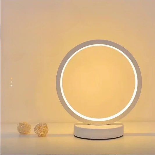 Modern LED Ring Table Lamp